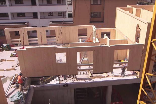 Reportage construction immeuble bois arte futurmag juin 2016