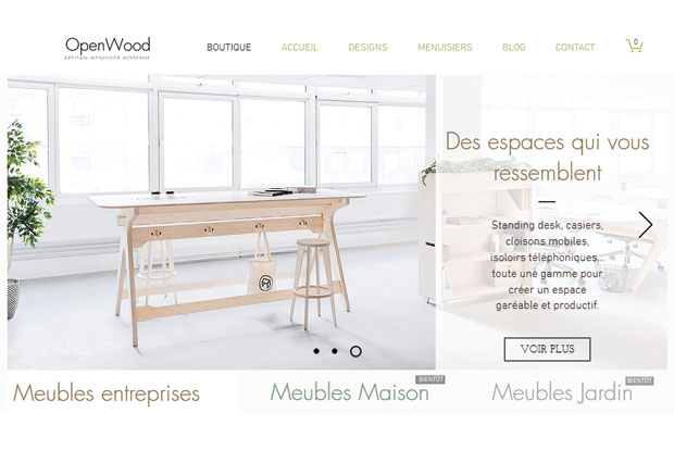 Openwood marque mutualise de meubles bois