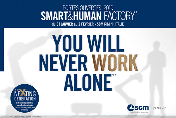 Scm Group portes ouvertes automation machines  bois