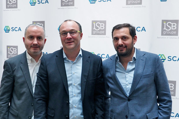 Groupe ISB SCA Wood France entreprises fusion