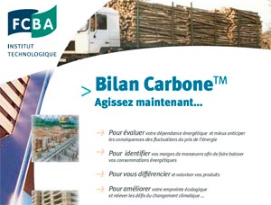 Bilan carbone FCBA; filiere;