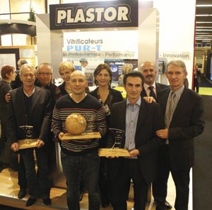 Plastor; Trophes de la Vitrification; Batimat 2009; produits;