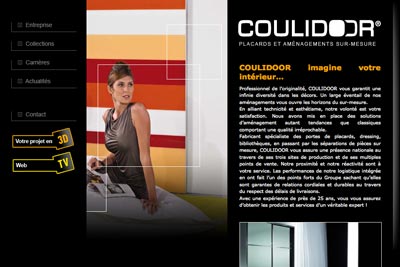 Coulidoor; produits; menuiserie;