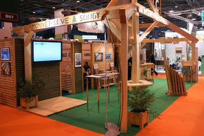 Monnet Sève Sougy; Batimat 2011; salons