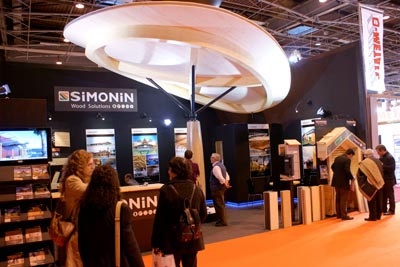 Simonin; Batimat 2011; salons;