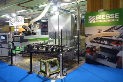 Biesse; Batimat 2011; salons;