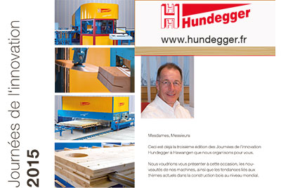 Hundegger organise ses troisimes journes de l'innovation