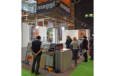 Maggi Technology a remport un franc succs sur le salon Eurobois 2015