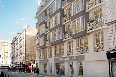 Lineazen réalise le projet La Pensée Verte, un immeuble R+6 en hêtre, à Asnières, pour AVF Promotions