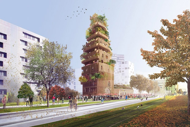 Le bois contribue  rinventer Paris dans plusieurs des 22 projets laurats