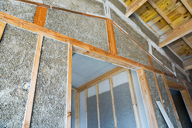 Construction d'une maison à structure bois et béton de chanvre