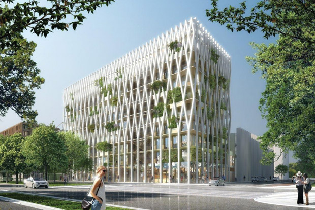 Le Palazzo Mridia immeuble bois construction bois dix tages Nice Nexity Ywood Architecture Studio