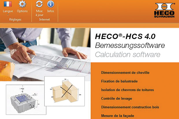 heco,logiciel,calcul,vis-a-bois,produits