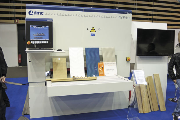 Ponceuse DMC System SCM Group France trophe Eurobois