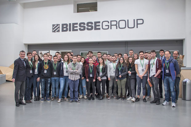 Biesse formation machines tudiants BTS