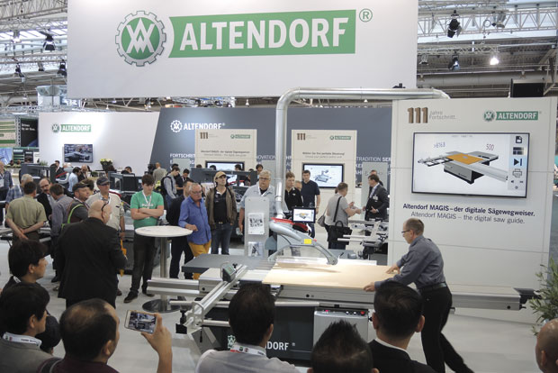 Altendorf Magis guide coupe salon Ligna 2017