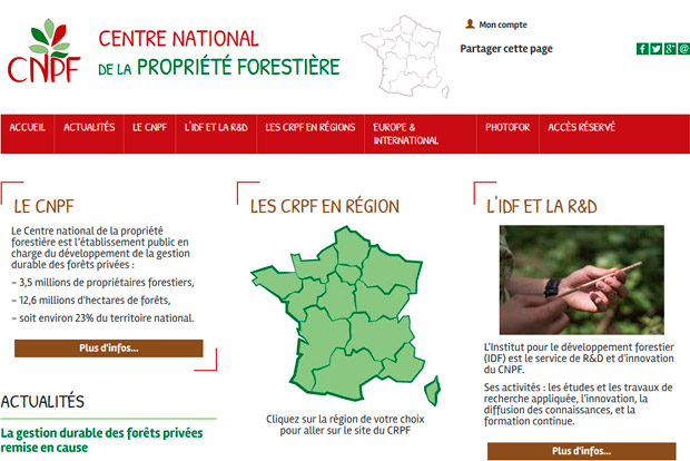 CNPF forêts privées