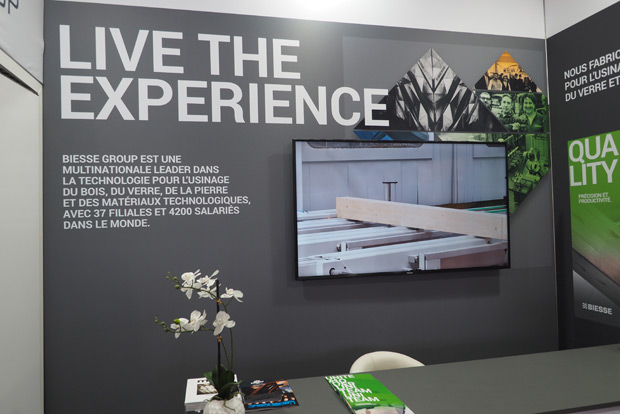 Biesse France salon Batimat 2019