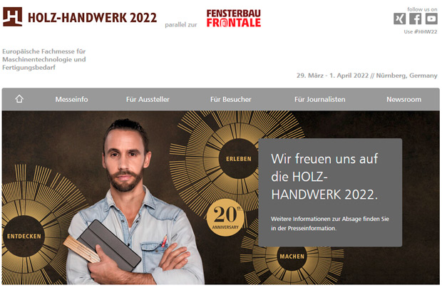 Annulation des salons Holz-Handwerk et Fensterbau Frontale