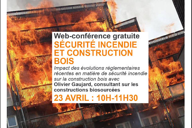 Web-confrence scurit incendie construction bois