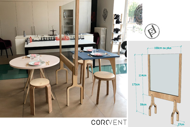 Menuiserie Sifferlin protection coronavirus Coro/Vent