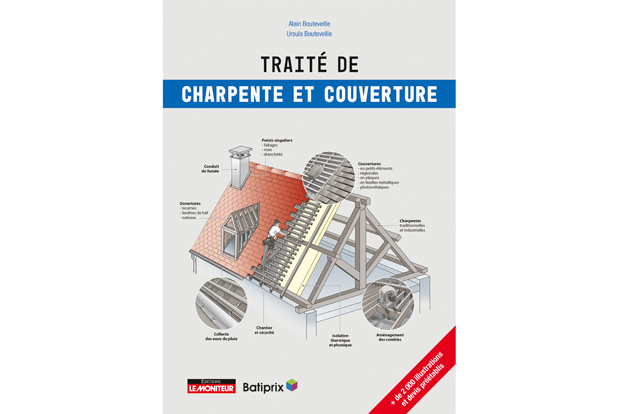 livre trait de charpente et de couverture