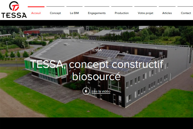 Tessa Industrie Mach Diffusion fabrication construction bois maison ossature bois 