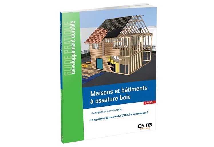 Livres librairie cstb maisons batiments construction ossature bois dtu 31.2 eurocode 5