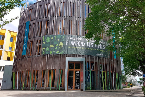 Atlanbois bâtiment B promotion du bois