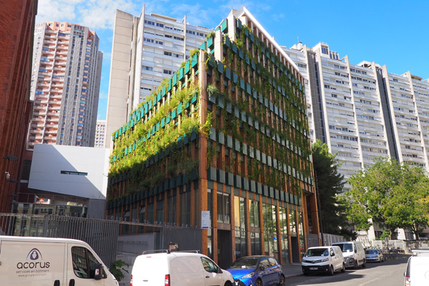Edison Lite rinventer Paris immeuble bois Manuelle Gautrand Architecte