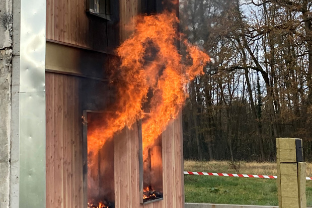 Un Groupe Feu pour une nouvelle solution de faade bois