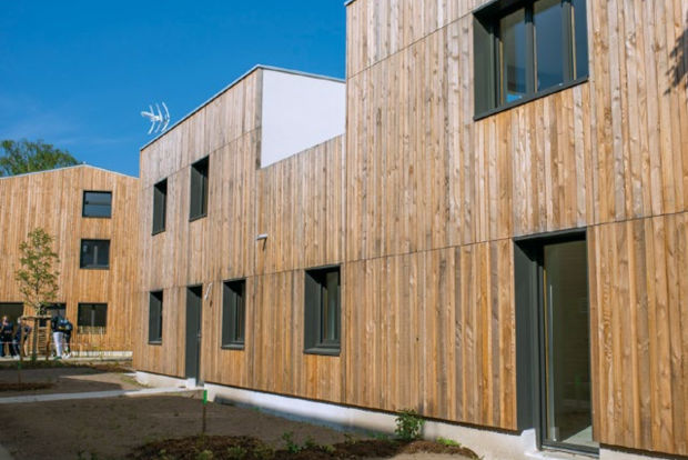 Une nouvelle rsidence bois  Nantes construite par LCA Construction Bois