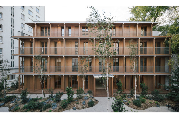 Prix National Construction Bois 2021 logements bois Paris Mars Architectes