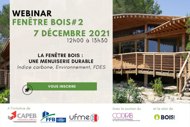 Webinar sur la Fentre Bois