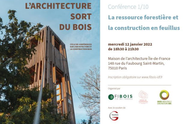 Confrence sur La ressource forestire et la construction en bois feuillus