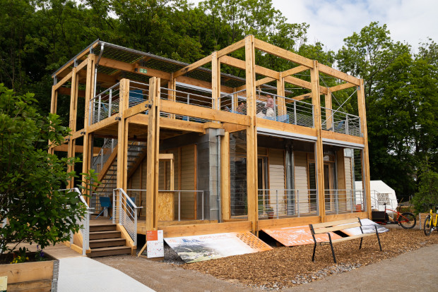 La Team AuRA 3e du Solar Decathlon Europe