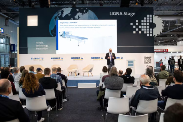 SCM Group Ligna 2023 confrence construction bois