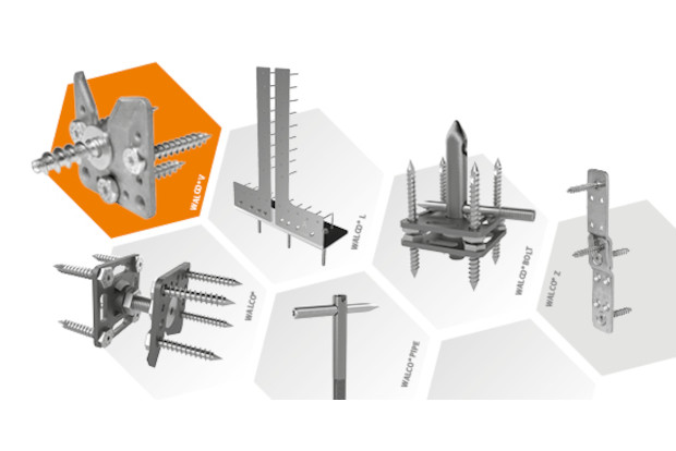 Walco systme dassemblage et dancrage de murs