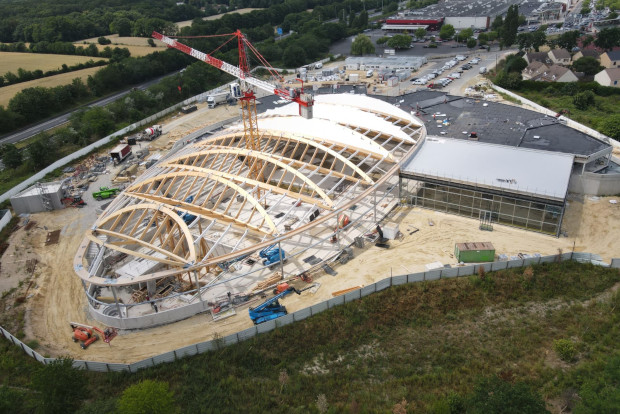 Construction piscine olympique Taverny