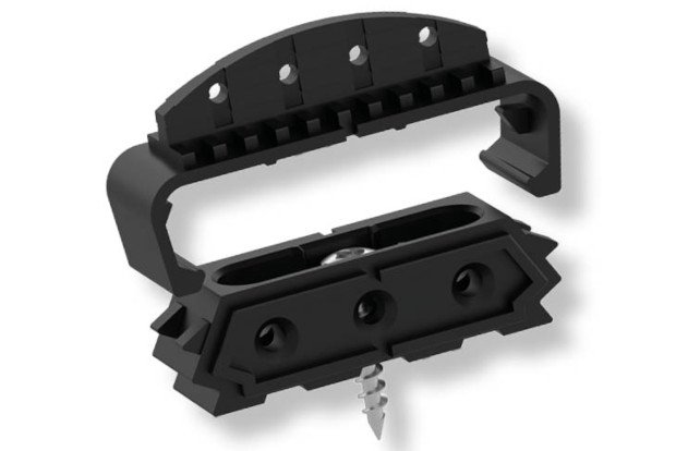 Knapp Deklick clip de fixation habillage bois pour mur et plafond
